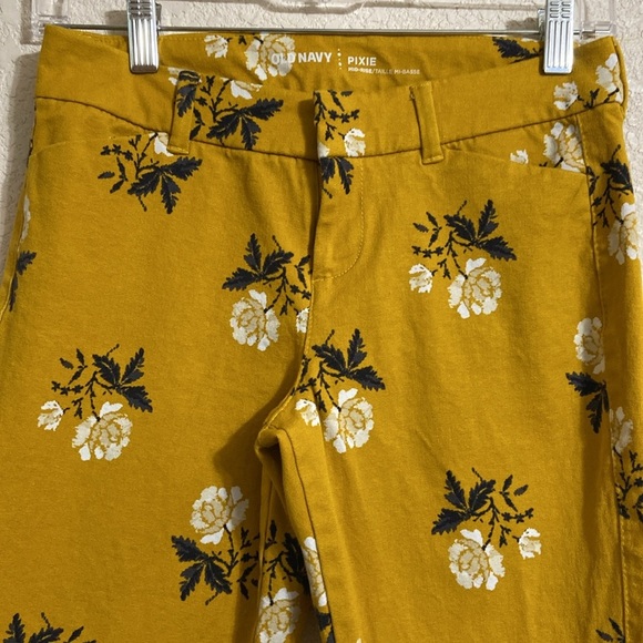 Old Navy Floral Pants - Picture 2 of 8